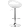 Activeshop Baro kėdė LUPUS ECO LEATHER CHROME Baltas