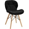 Activeshop Kėdė 4Rico QS-186 Scandi Velvet Juodas