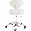 Activeshop Kosmetologinė meistro kėdutė AZZURRO BUMP-UP Baltas