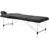 Activeshop Sulankstomas aliuminis masažo stalas Balance 3 segmentų juodas