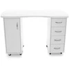 Activeshop Kosmetologinis stalas CABINETS Baltas