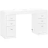 Activeshop Manikiūro stalas su dulkių surinkėju COSMETIC DESK 314 Baltas