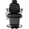 Activeshop Kirpyklos kėdė Barber Chair Gabbiano Francesco Chrome Juodas