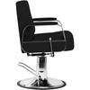 Activeshop Kirpyklos kėdė HAIRDRESSING CHAIR BARBER RUFO Juodas