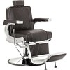 Activeshop Kirpyklos barberio kėdė Hair System BM88066 ruda