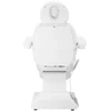 Activeshop Kosmetologinis krėslas Sillon Luxury Electric 3 Motors Foot Control Baltas