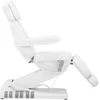 Activeshop Kosmetologinis krėslas Sillon Luxury Electric 3 Motors Foot Control Baltas
