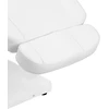 Activeshop Kosmetologinis krėslas Sillon Luxury Electric 3 Motors Foot Control Baltas