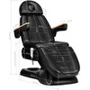 Activeshop Kosmetologinis krėslas SILLON PRESTIGE LUX ELECTRIC 3 MOTOR Juodas