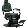 Activeshop Kirpyklos kėdė Barber Chair President Žalias Juodas