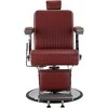 Activeshop Barberio kėdė Gabbiano Visionerio raudona su chromo rėmu