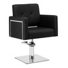 Activeshop Kirpyklos kėdė GABBIANO PROFESSIONAL HAIRDRESSING CHAIR BERGAMO Juodas