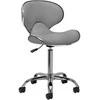 Activeshop Kosmetologinė meistro kėdutė Gabbiano Q-4599 Pilkas