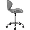 Activeshop Kosmetologinė meistro kėdutė Gabbiano Q-4599 Pilkas