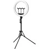 Activeshop Kosmetologinė LED lempa makiažui su stovu GLOW RING LIGHT 18" 45W