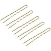 Activeshop Kirpyklų plaukų kuodeliai E-57 120 vnt. 5,6 cm aukso