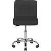 Activeshop Kosmetologinė meistro kėdutė COSMETIC CHAIR Juodas