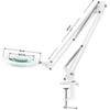 Activeshop Kosmetologinė LED lempa su lupa GLOW 308 7D 10W Baltas