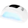 Activeshop Nagų lempa UV LED Glow S1 168W Baltas Sidabrinis