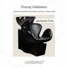 Activeshop Kirpyklos plautuvė GABBIANO PROFESSIONAL HAIRWASHER AMSTERDAM ROUND Juodas