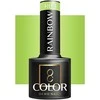 Activeshop Hibridinis nagų lakas Ocho Nails Color Rainbow, R09 žalia, 5 g