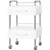 Activeshop Kosmetologinis vežimėlis 6051 Baltas