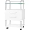 Activeshop Kosmetologinis vežimėlis 6052 Baltas
