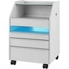 Activeshop Kosmetologinis vežimėlis su integruotu UV sterilizatoriumi 984 Pilkas