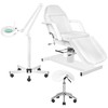 Activeshop Kosmetologinis fotelis su lempa A-210