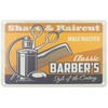 Plakatas Activeshop Barberio dekoratyvinė lentelė B001