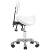 Activeshop Kosmetologinė meistro kėdutė COSMETIC STOOL GIOVANNI Baltas