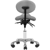 Activeshop Kosmetologinė meistro kėdutė COSMETIC STOOL GIOVANNI Pilkas