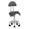 Activeshop Kosmetologinė meistro kėdutė STOOL BEAUTY 3 Pilkas