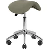 Activeshop Kosmetologinė meistro kėdutė STOOL BEAUTY ROUND Pilkas