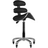 Activeshop Meistro kėdutė STOOL BEAUTY ROLL SPEED Juodas