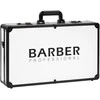 Activeshop Kirpėjų lagaminas įrankiams susidėti Barber Professional, baltas