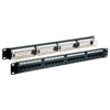 Efb Elektronik EFB Patch panelė 1U 24x RJ45 Kat. 6 UTP (37585.1)