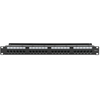Intellinet 721035 Patch Panel Rack 19" 1U 24 porty RJ45 Cat6 UTP