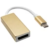 USB adapteris Akyga USB-C – DisplayPort Gold (AK-AD-56)
