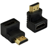 Akyga adapteris AK-AD-01 90° HDMI (m) / HDMI (f) kampas