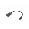 LANBERG adapter USB-C M USB-A F 2.0 0.15m OTG juodas
