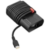 Lenovo | ThinkPad | 65W Slim | ThinkPad 65W plonas kintamosios srovės adapteris – USB Type-C yra naujas adapteris, sukurtas su mažesnio dydžio ir kabelių valdymu. Tai puikus jūsų ThinkPad nešiojamųjų kompiuterių pakaitalas arba atsarginis maitinimo adapteris. | C tipo USB | kintamosios srovės adapteris