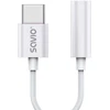 Garso Adapteris - SAVIO AK-51 USB Type 3.1 C į 3.5mm Mot. Balta