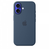 Apple iPhone 16 Silikoninis dėklas with MagSafe - Denim