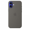 Apple iPhone 16 Plus Silikoninis dėklas with MagSafe - Stone Gray