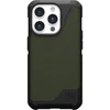 UAG Urban Armor Gear dėklas METROPOLIS LT, suderinamas su „MagSafe“, skirtas IPHONE 15 Pro, alyvuogių spalvos, kevlaras