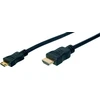 Assmann Electronic ASSMANN HDMI High Speed jungties kabelis tipas C - tipas A M M 2.0m Ultra HD 24p auksinis bl