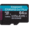 Kingston Technology Canvas Go! Plus atminties kortelė 64 GB MicroSD Klasės 10 UHS-I