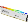 RAM Kingston KF560C30BWEA-32 32GB 6000MT/s DDR5 CL30 DIMM FURY Beast Baltas RGB EXPO | Kingstonas