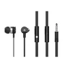 Ausinės TECHLY Stereo Earphones In-Ear su mikrofonu Juodas